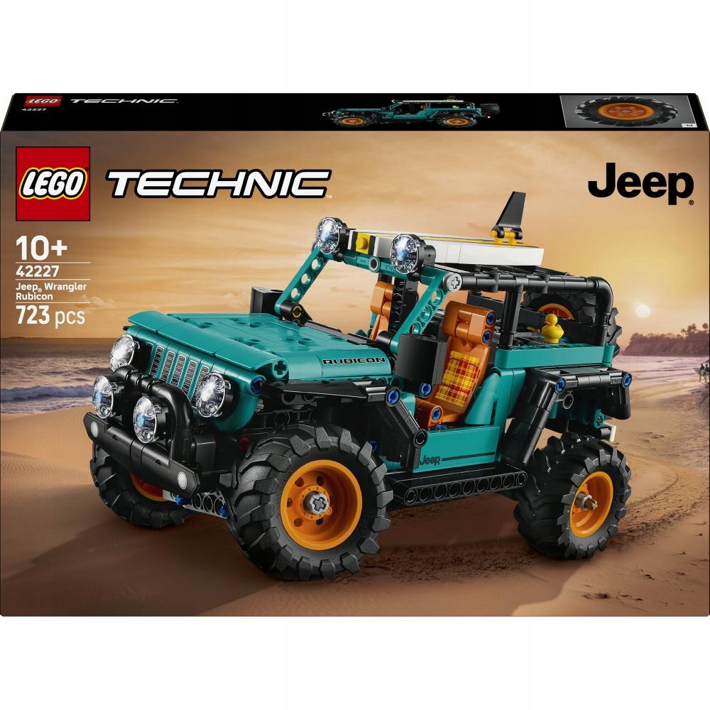 Lego Technic Suv Jeep Wrangler Rubicon 42227