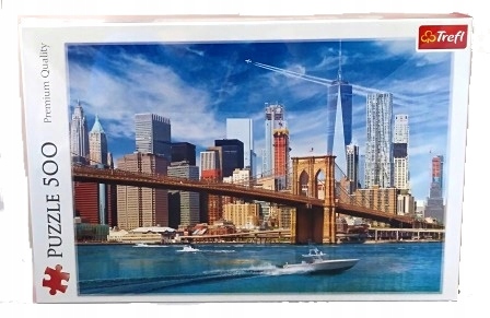 

Puzzle Trefl 500el. Widok na Nowy Jork 37331