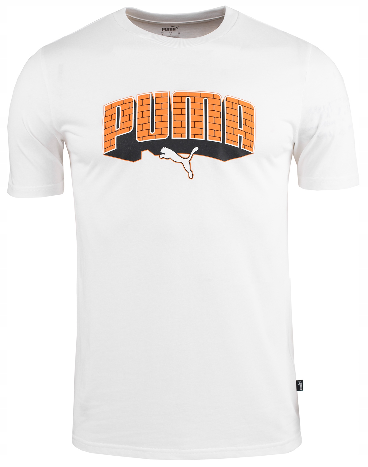 Puma koszulka t-shirt męska logo sportowa roz.S