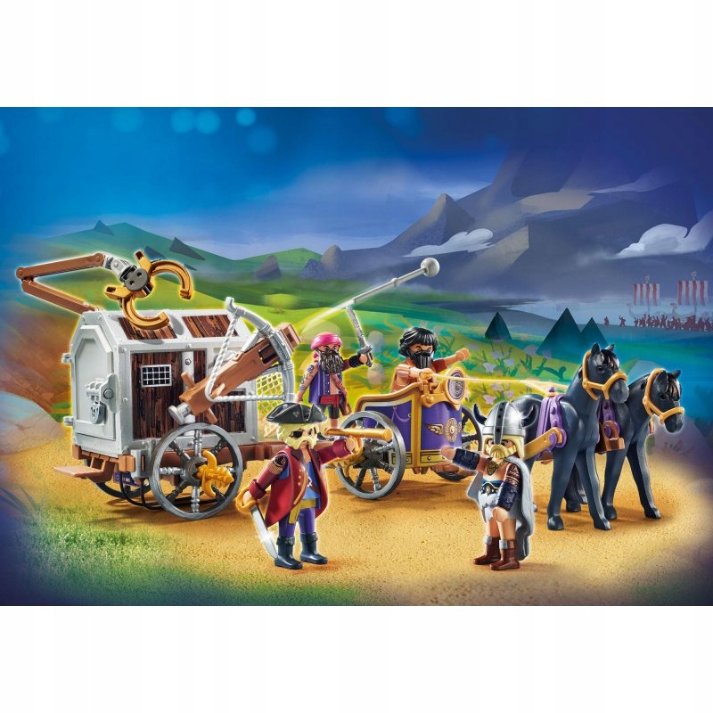 PLAYMOBIL 70073 THE MOVIE Charlie i powóz Marka Playmobil