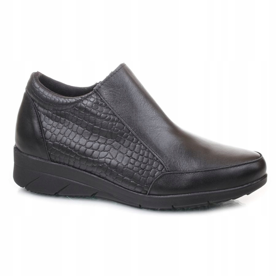 Dámské kotníkové boty španělské kožené boty Presso 2-3517 Negro Kůže VEL.37