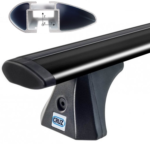 Багажник на дах КРУЗ Lexus ES 2018-