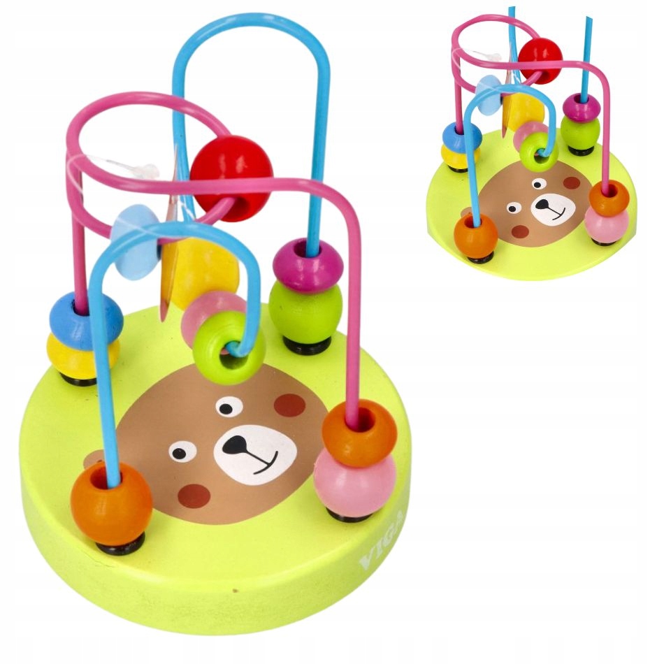 

Przeplatanka motoryczna pętla zielona miś Viga