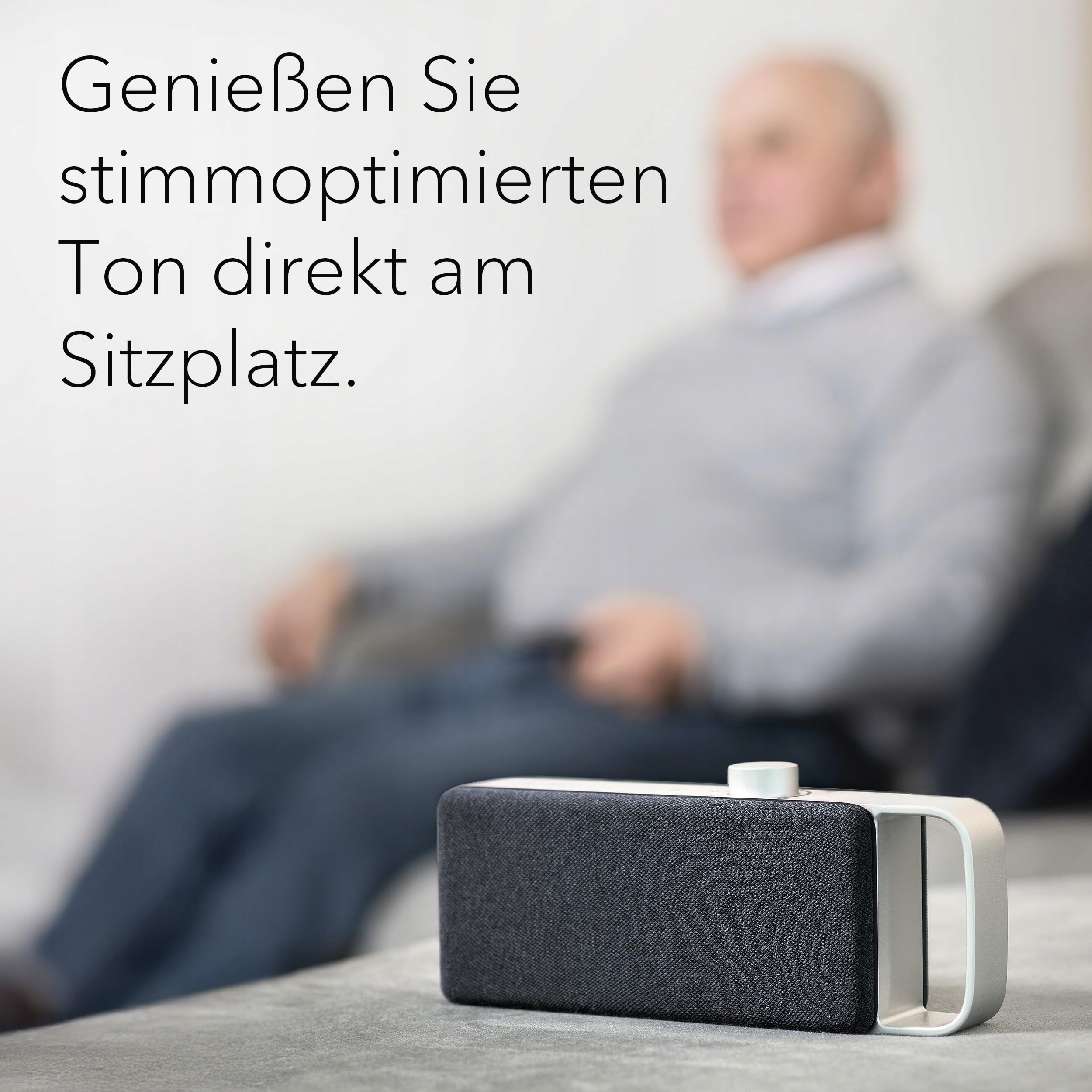 FALLER Oskar Głośnik TV Soundbar Bezprzewodowy Przenośny Łatwy w Obsłudze — miniatura 3