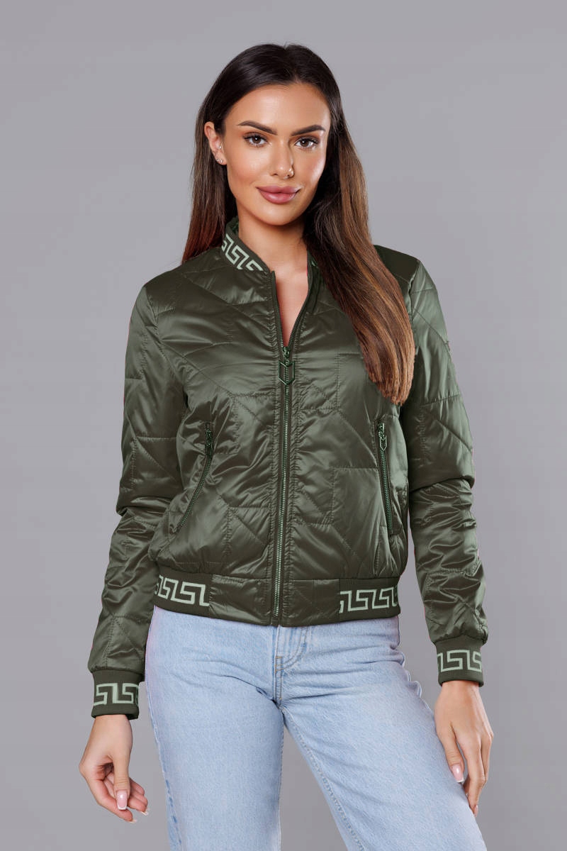 KURTKA DAMSKA STÓJKA B8123 KHAKI L (40) Marka S'west