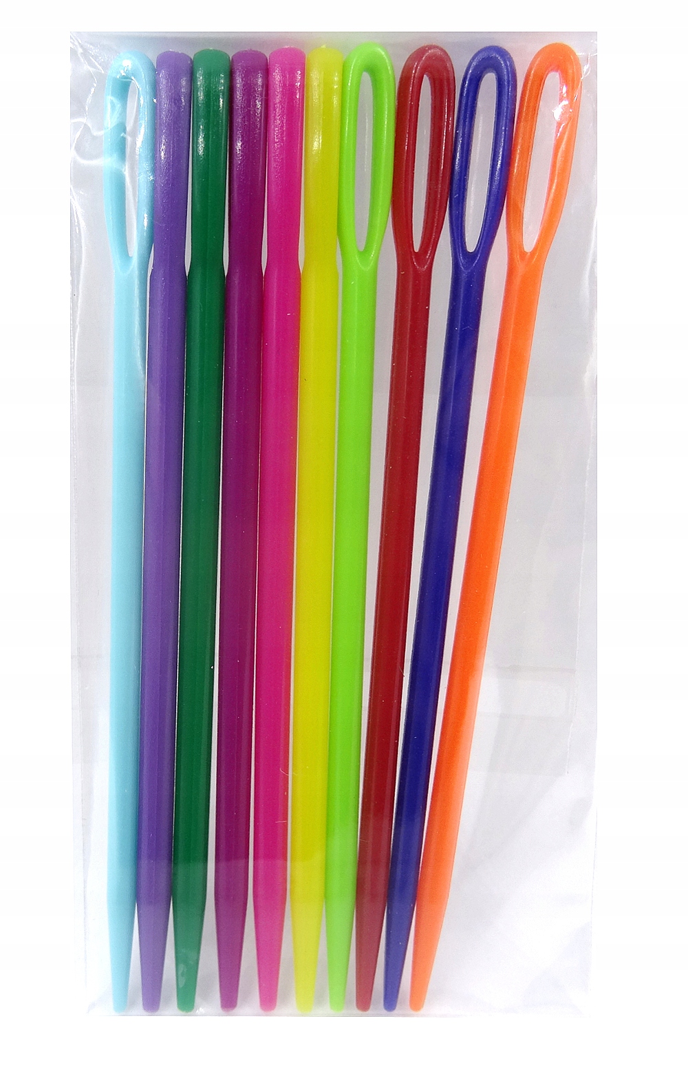 Igły plastikowe wełny 73mm Hurt 10 x 10szt 18440