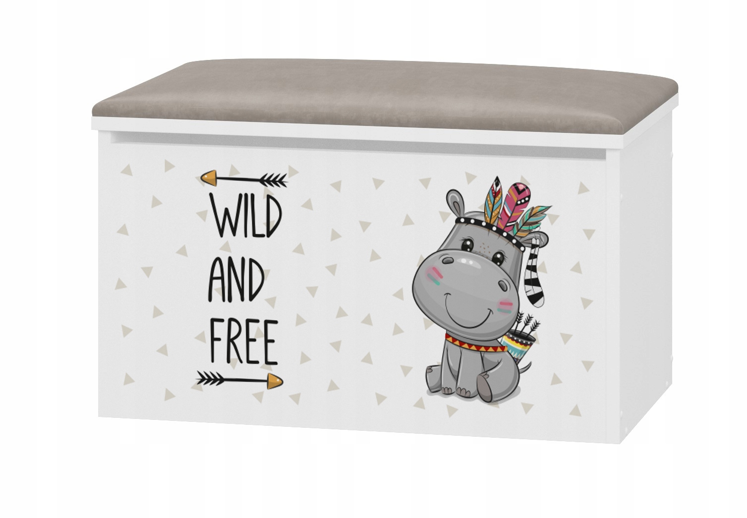 POJEMNIK NA ZABAWKI z siedziskiem Baby Boo WZORY! Marka Baby Boo