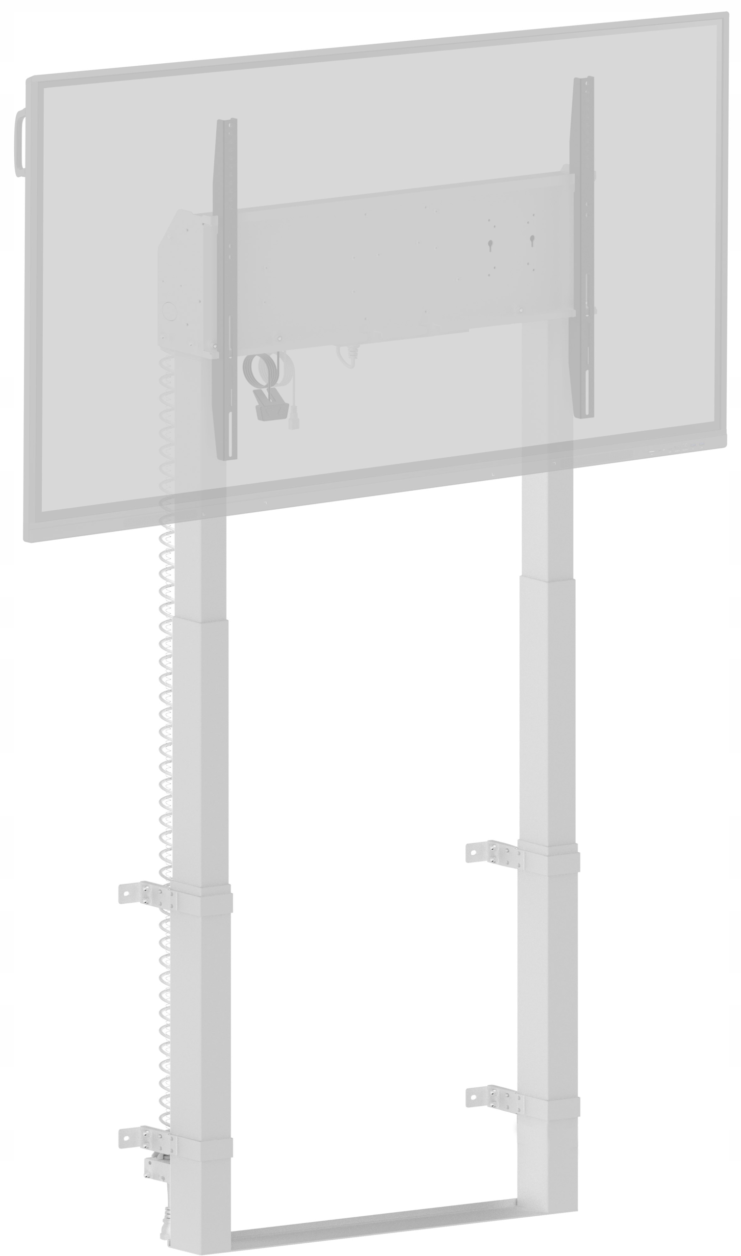 iiyama elektrický dvojstĺpy 800x600, biely