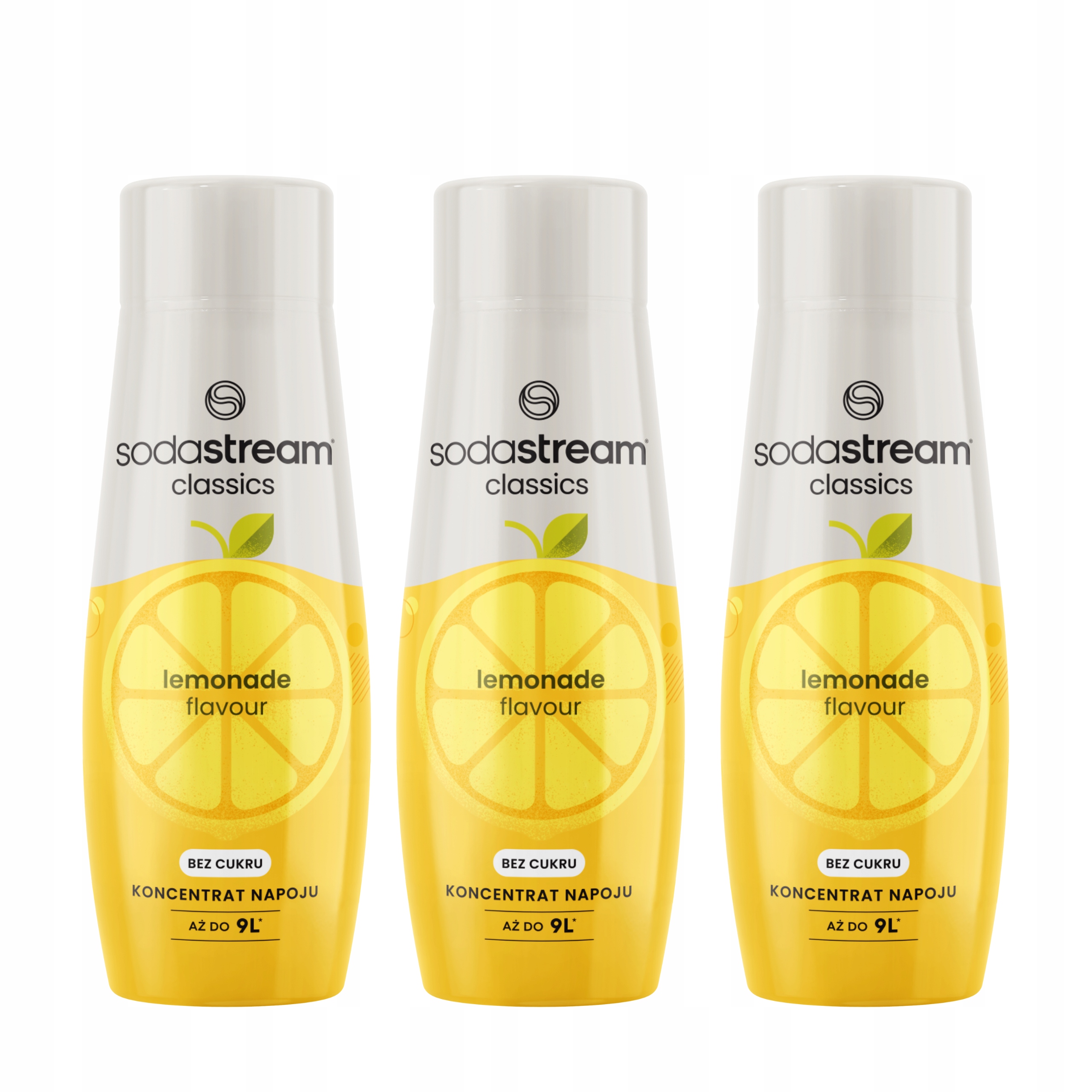 Levně 3x Koncentrát Domácí Sirup Limonáda Zero bez cukru 440ML, Sodastream