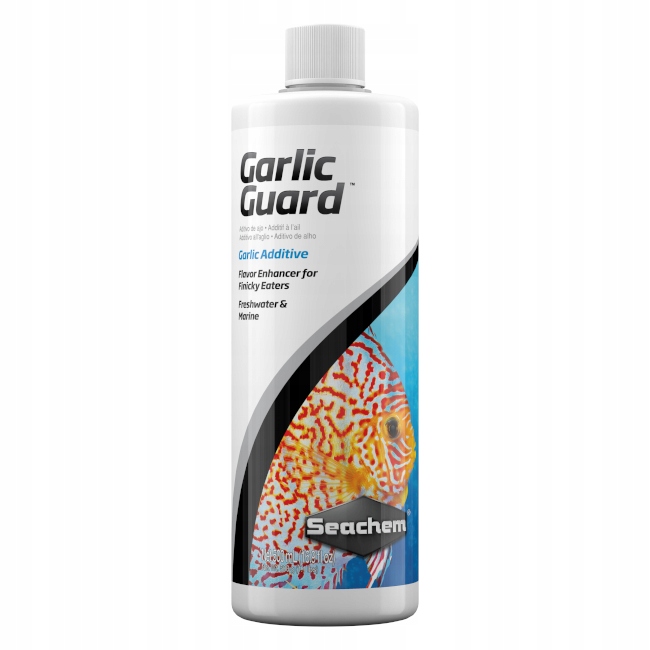 Levně Seachem Garlic Guard Česnek Do Akvária 500 ml Podporuje Chuť K Jídlu U Ryb