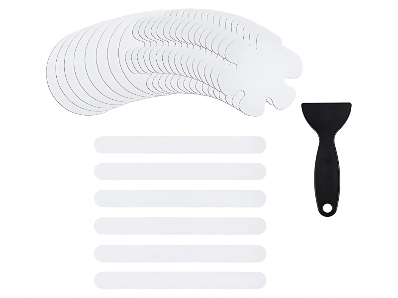 NAKLEJKI ANTYPOŚLIZGOWE DO WANNY 30X DUŻY ZESTAW STABILNE BEZPIECZNE