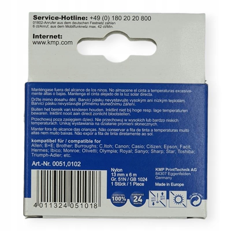 KMP 0051,0102 taśma do drukarek Producent Inna