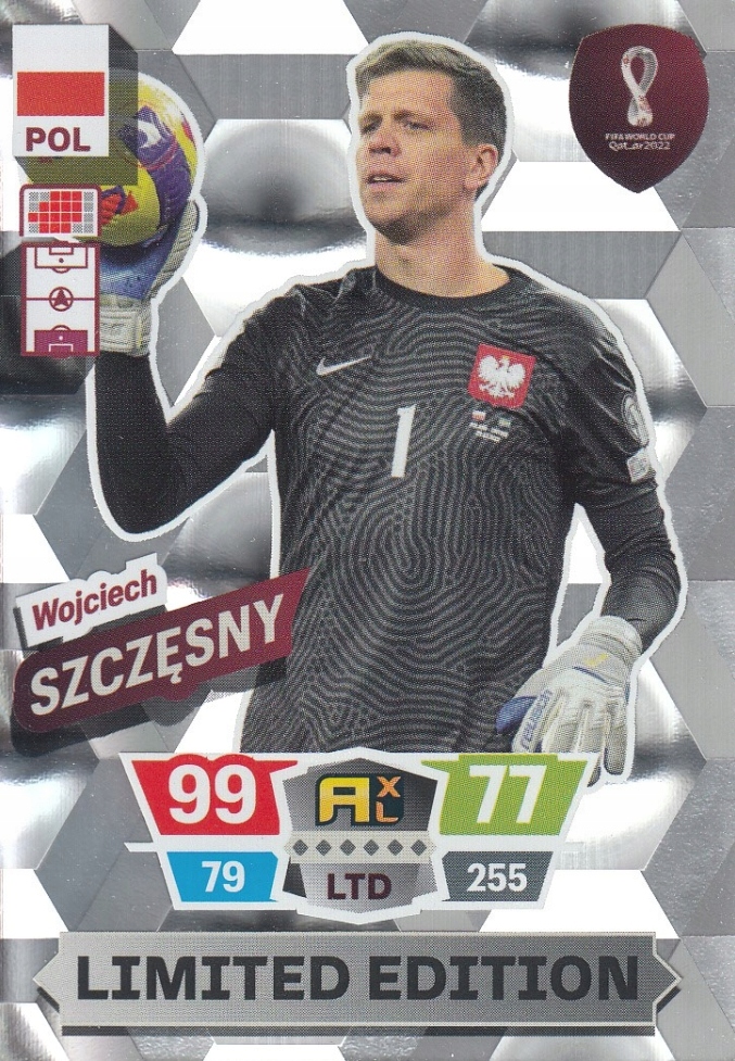 Panini Fifa World Cup Qatar 2022 Limited Edition Wojciech Szczęsny