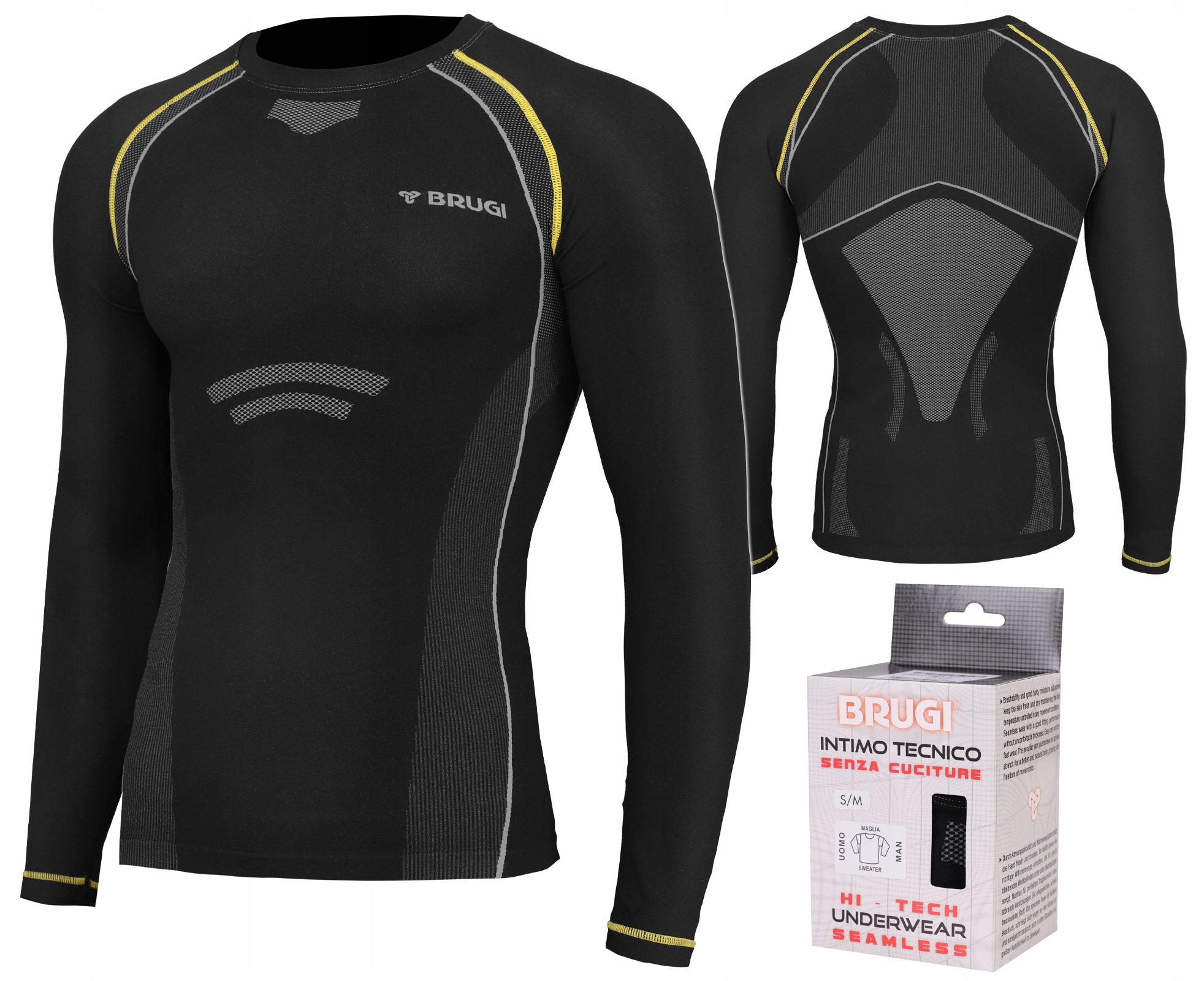 

Bielizna Termoaktywna Męska Brugi Bluza 4RC3 XXL