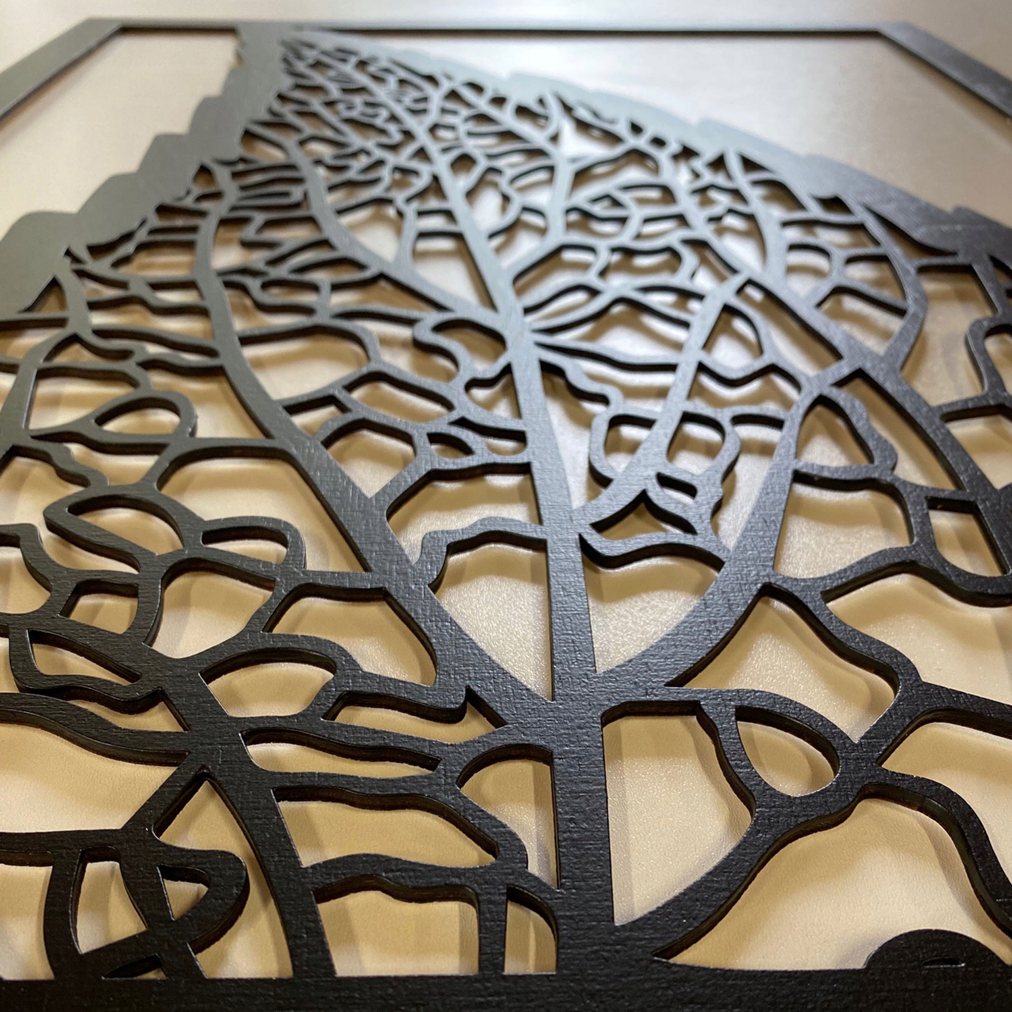 Obrazy do Salonu, Panele Drewniane, Dyptyk Liście Kod producenta MISSING DECOR