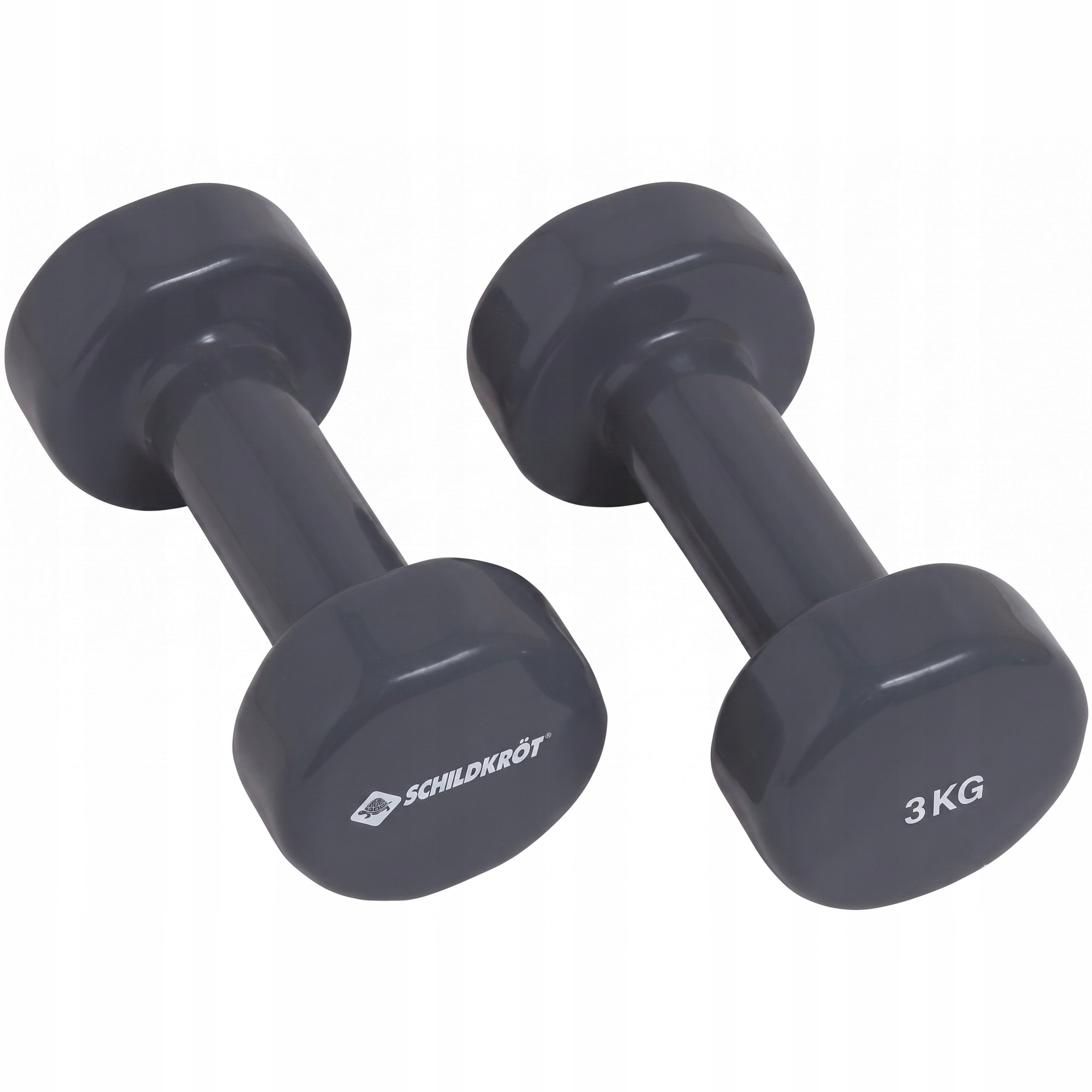 Sada vinylových posilovacích činek Sk Fitness 2 x 3 kg, tréninkové závaží