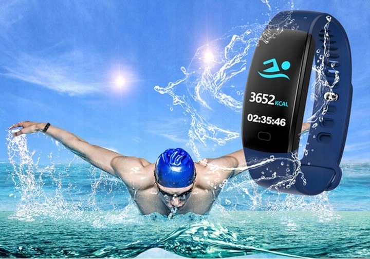 SMARTWATCH zegarek SMARTBAND Pulsometr Krokomierz Transmisja danych 4G (LTE)