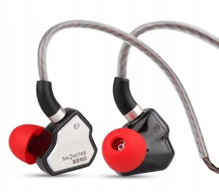 Słuchawki Linsoul 7Hz Salnotes Zero, czarne, bez mikrofonu