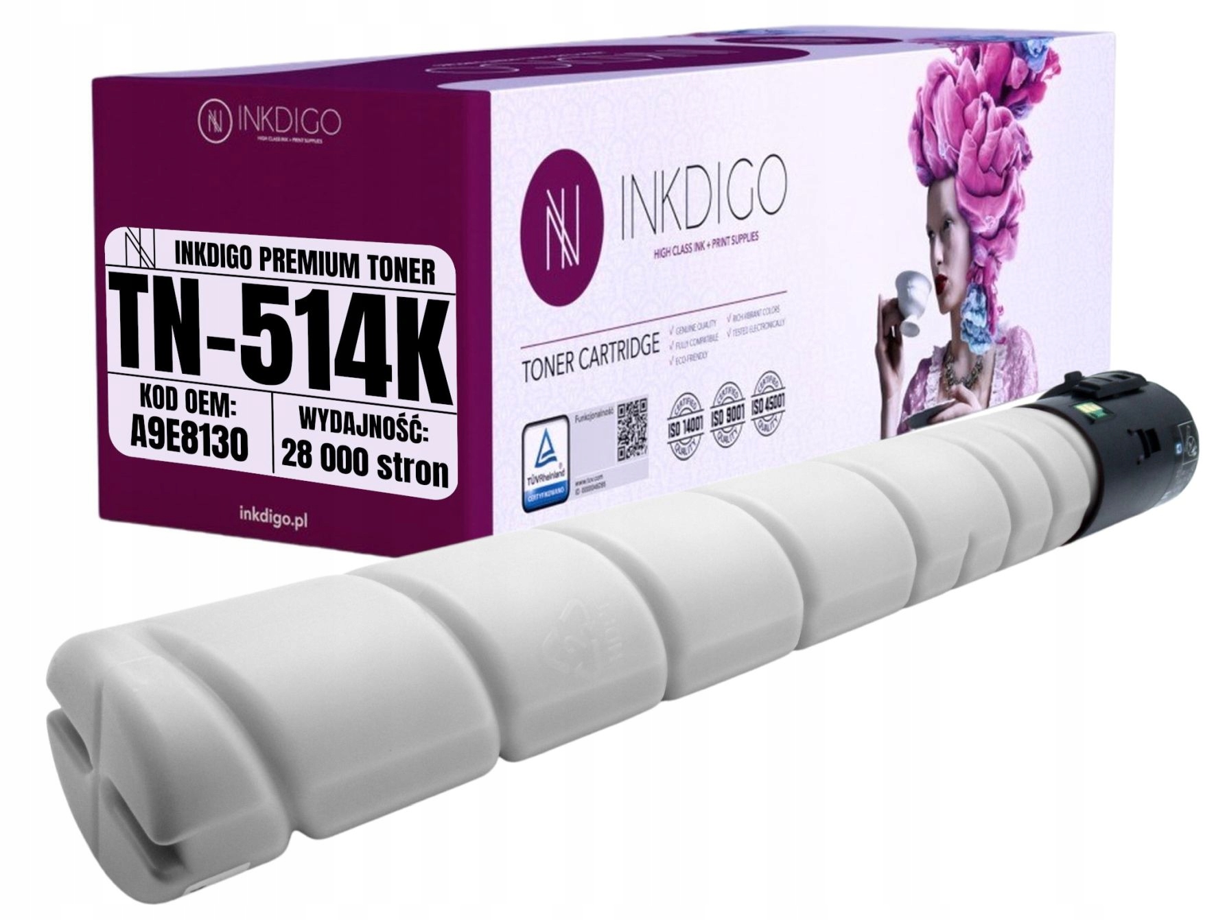Toner Do Tiskárny Konica Minolta Bizhub C458 C558 C658 Náhrada TN514K