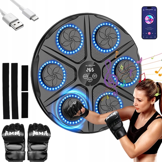 Hudba Elektronická Boxerská Zeď Tréninková Boxerská Zeď