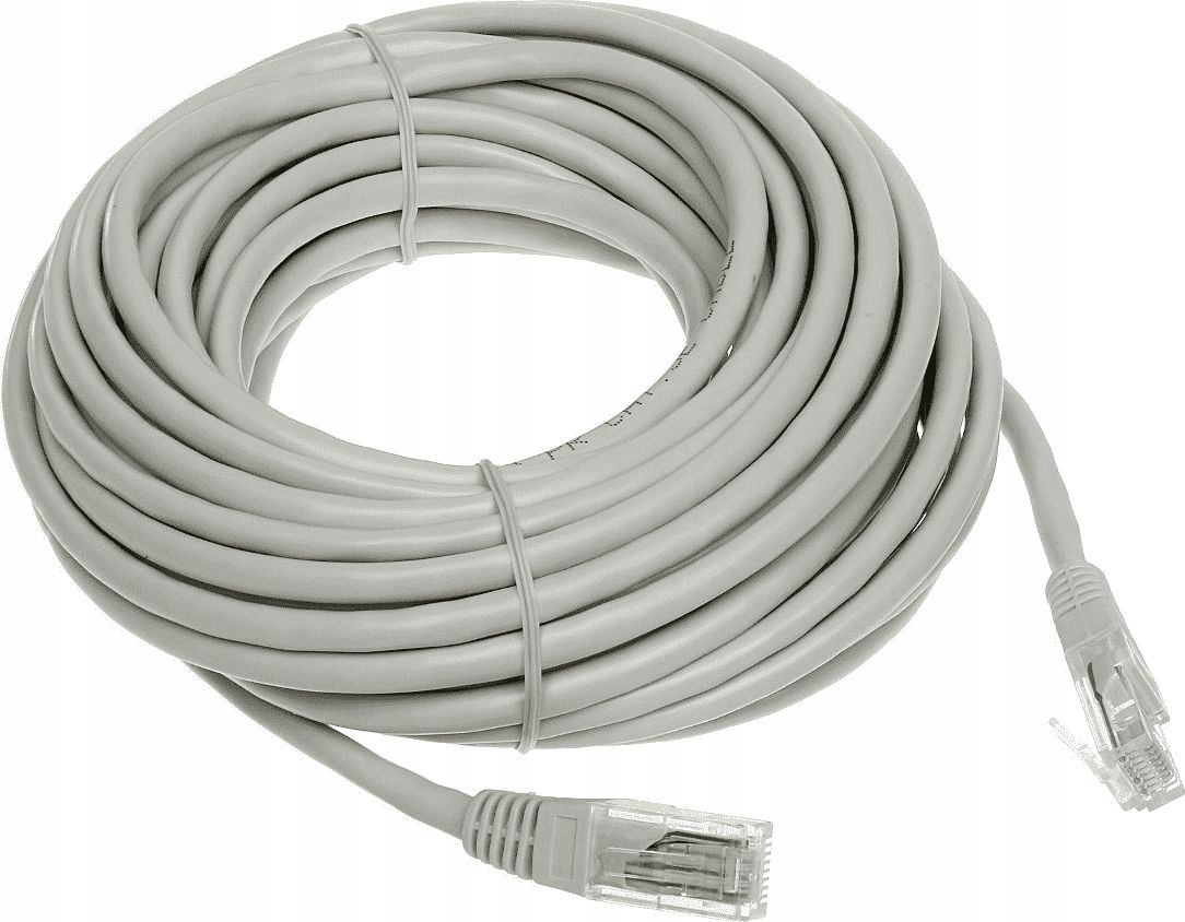 Patchcord Conotech U/UTP 5e RJ45 / RJ45 15 m szary