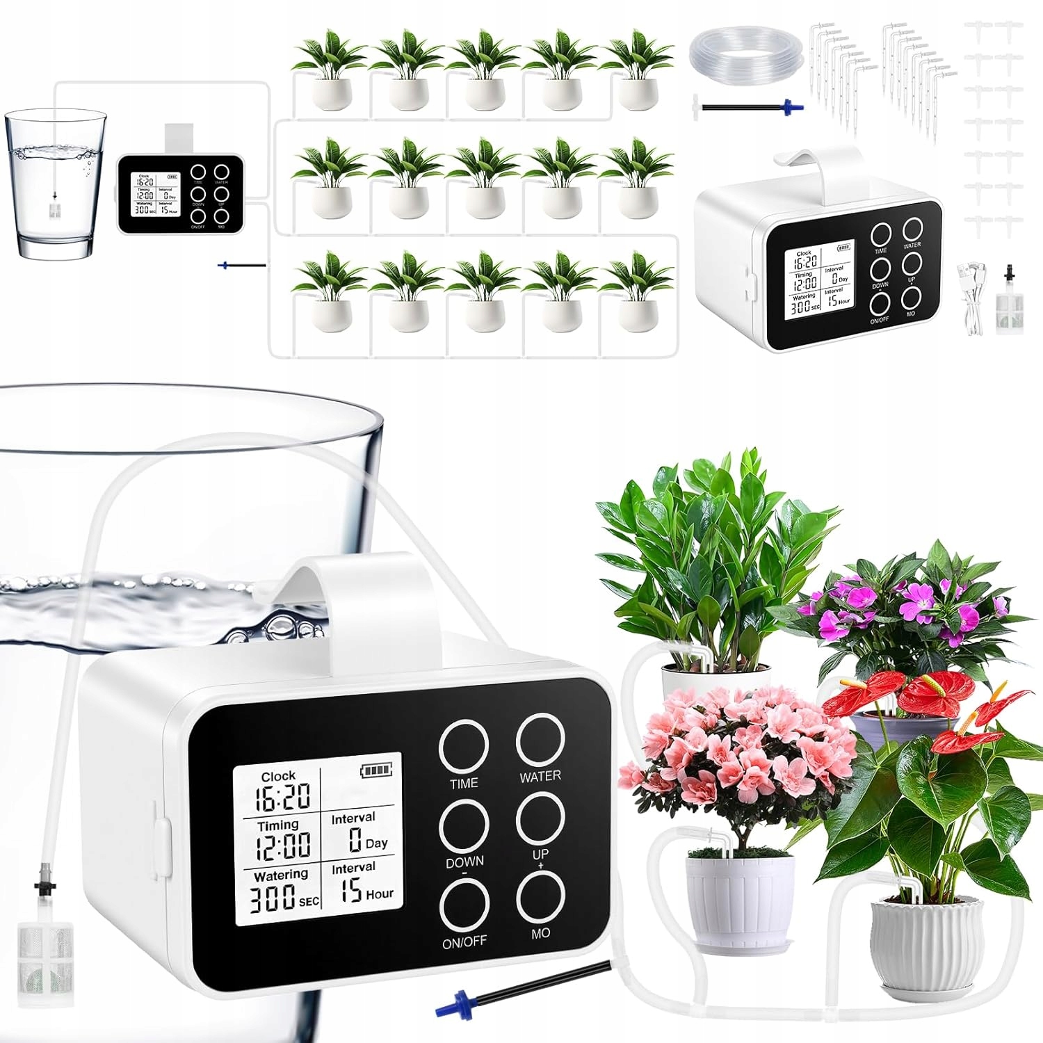 Zavlažovací Systém, Automatický Zavlažovací Systém Na Balkon Pro Zeleninu