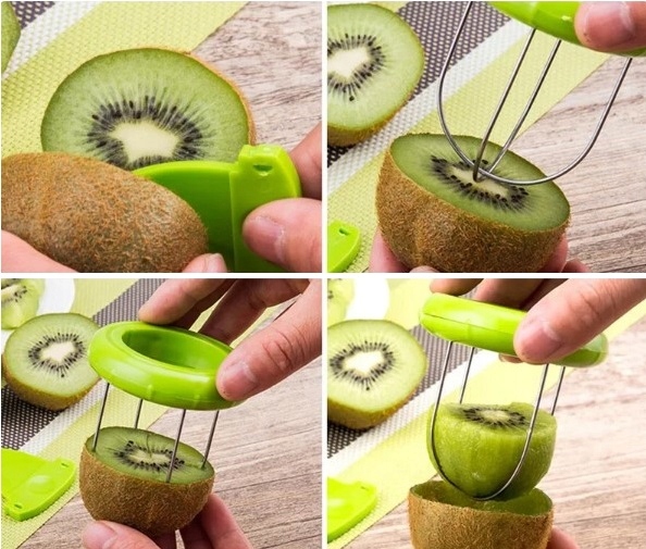 KRAJALNICA DO KIWI NÓŻ DO CIĘCIA OWOCÓW OBIERACZKA Przeznaczenie do owoców