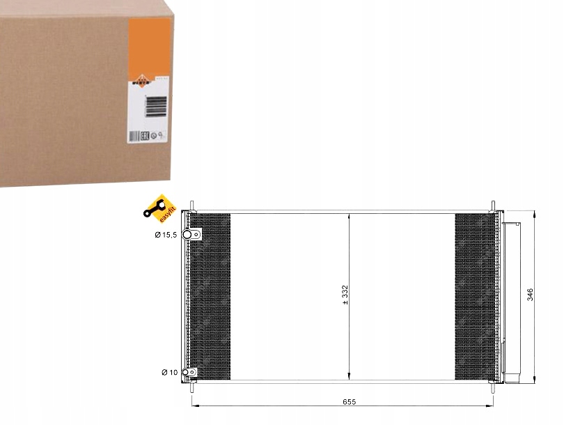 Nrf: Kondenzátor, Chladič Klimatizace 8845002410 88