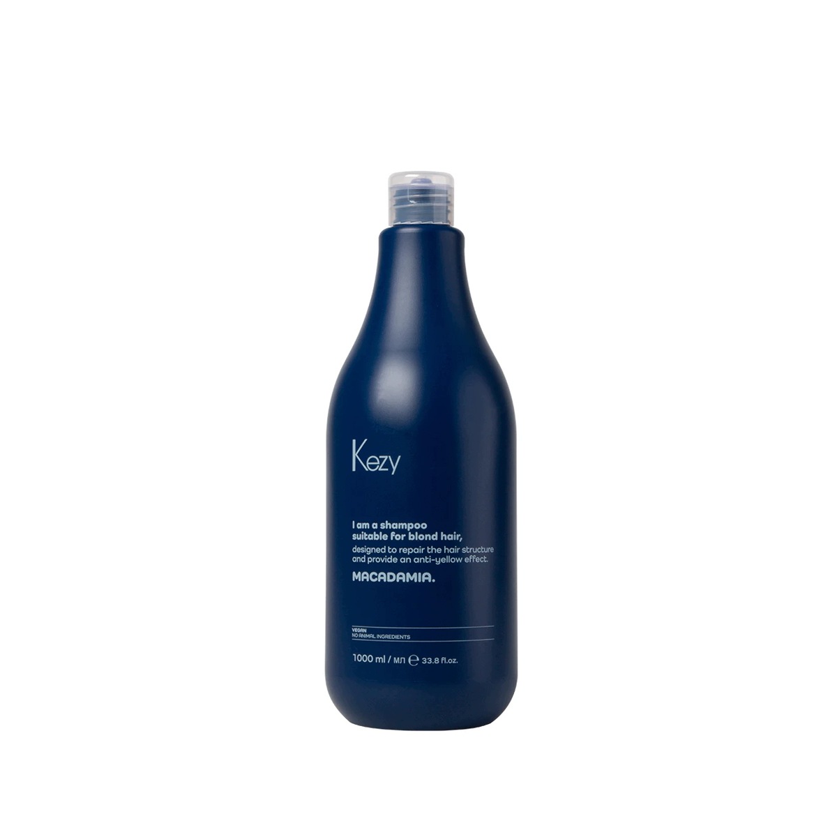 Kezy Szampon Macadamia For Blond Hair Anti Yellow Effect 1000ML