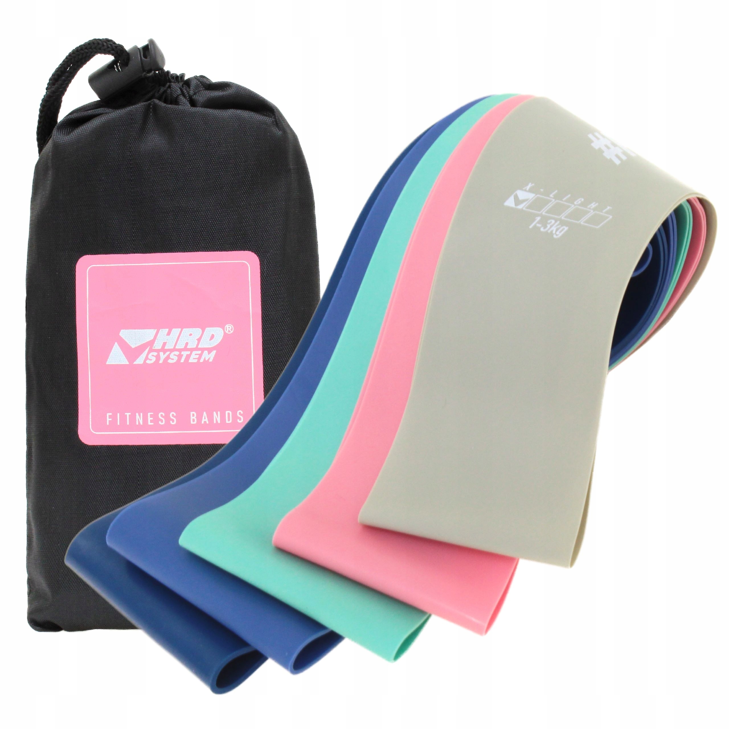 GUMY OPOROWE ZESTAW DO ĆWICZEŃ FITNESS MINI BAND