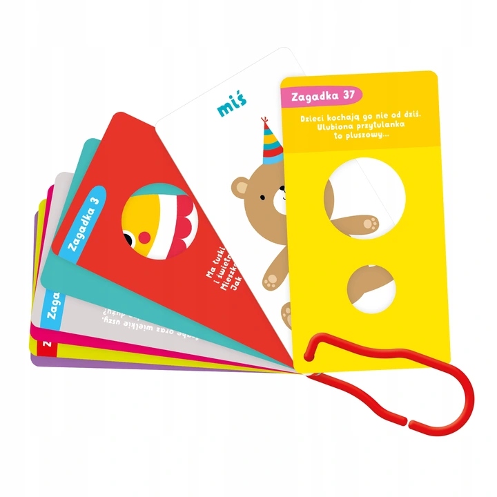 ZAGADKI Z DZIURKĄ CZUCZU DLA DZIECI 2+ CZU CZU ISBN 9788365773616