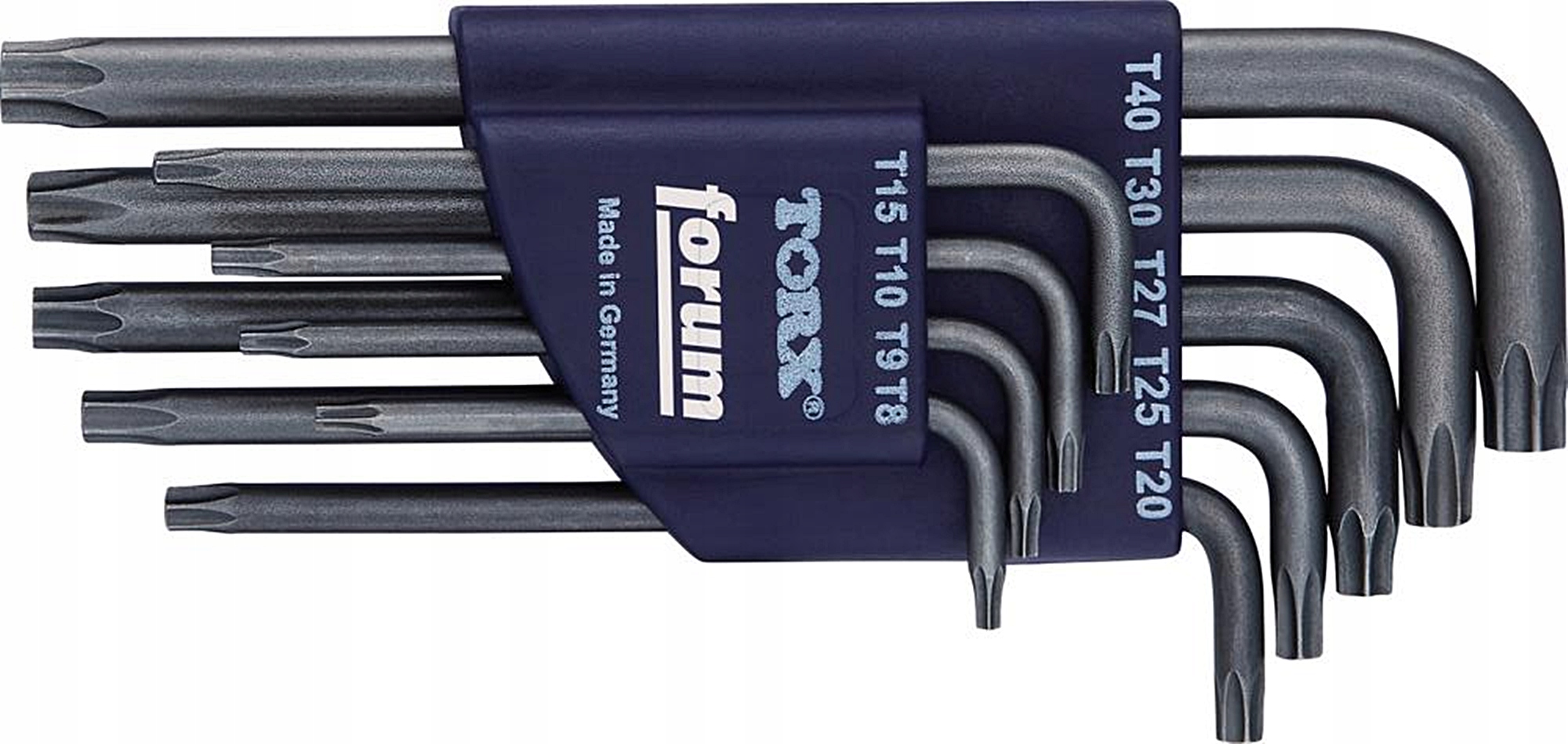 Klíče Torx T8-40 9ks trnové Komplet Forum