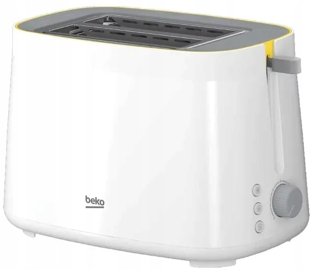 TOSTER OPIEKACZ BEKO TAM4220W 2 TOSTY GRZANKI 7 POZIOMÓW MOCY 800W