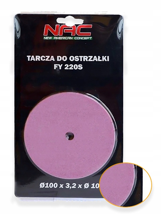 

Tarcza Do Ostrzałki Nac SHE220-F She 250-F 100x3,2