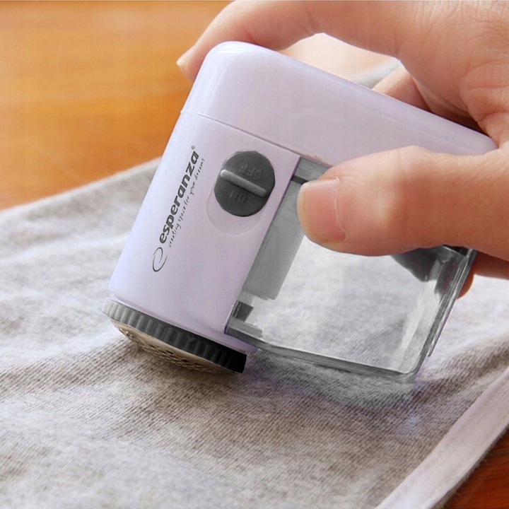 RĘCZNA GOLARKA CZYSZCZENIA USUWANIA ZMECHACEŃ UBRAŃ ODZIEŻY KŁACZKI SWETRÓW Model Cuddly ECS003E