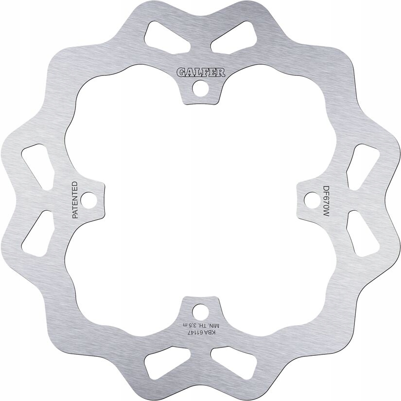 Brzdový Kotúč Galfer Wave 240 MM Beta Rr 400 Rr 450 Husqvarna Cr 125