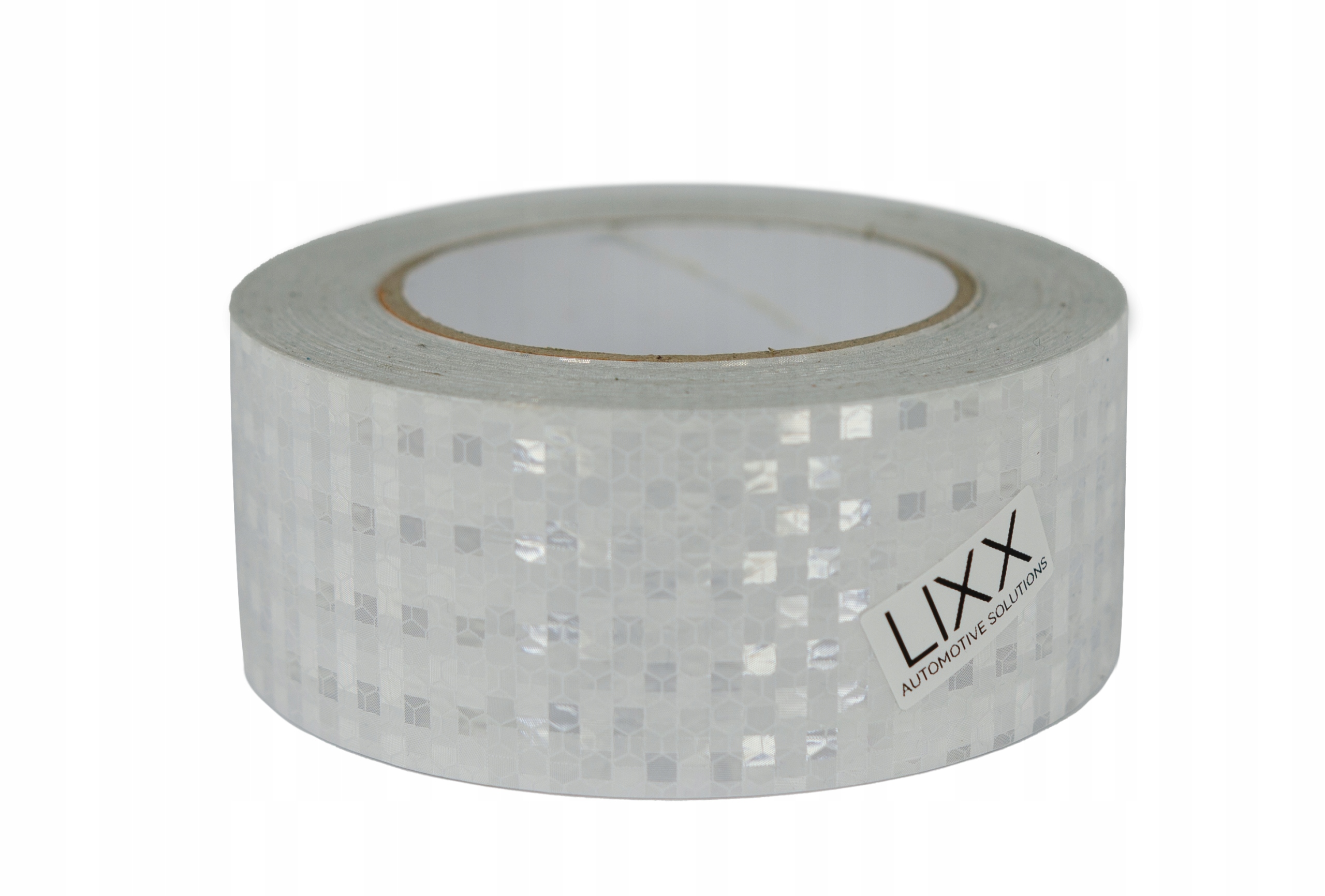 TAŚMA ODBLASKOWA SAMOPRZYLEPNA rolka 5 metrów GŁADKA 5M x 5CM BIAŁA