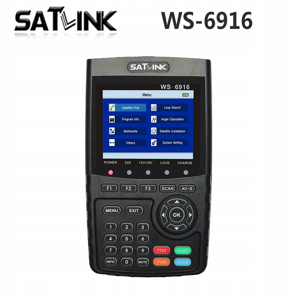 Satlink WS-6916 HD DVB-S2 Satellite Finder