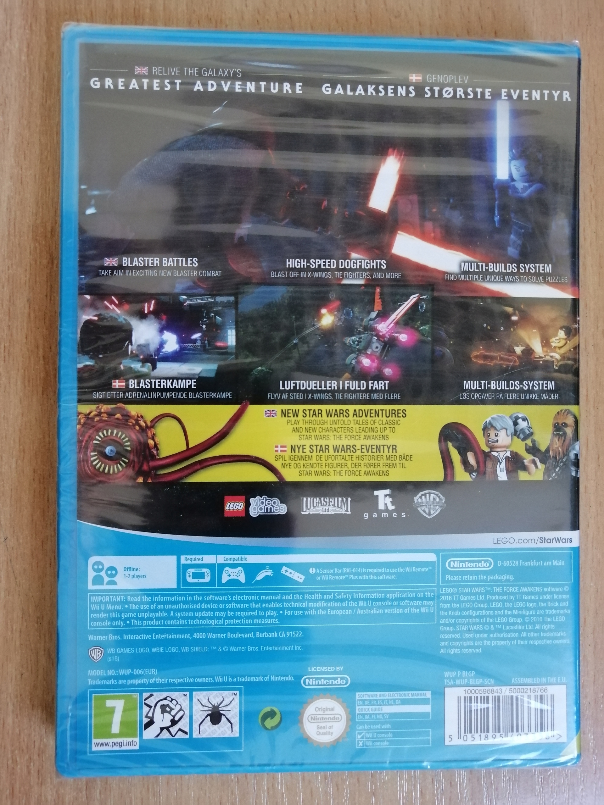 GRA LEGO Star Wars: The Force Awakens Wii U Tematyka gry akcji