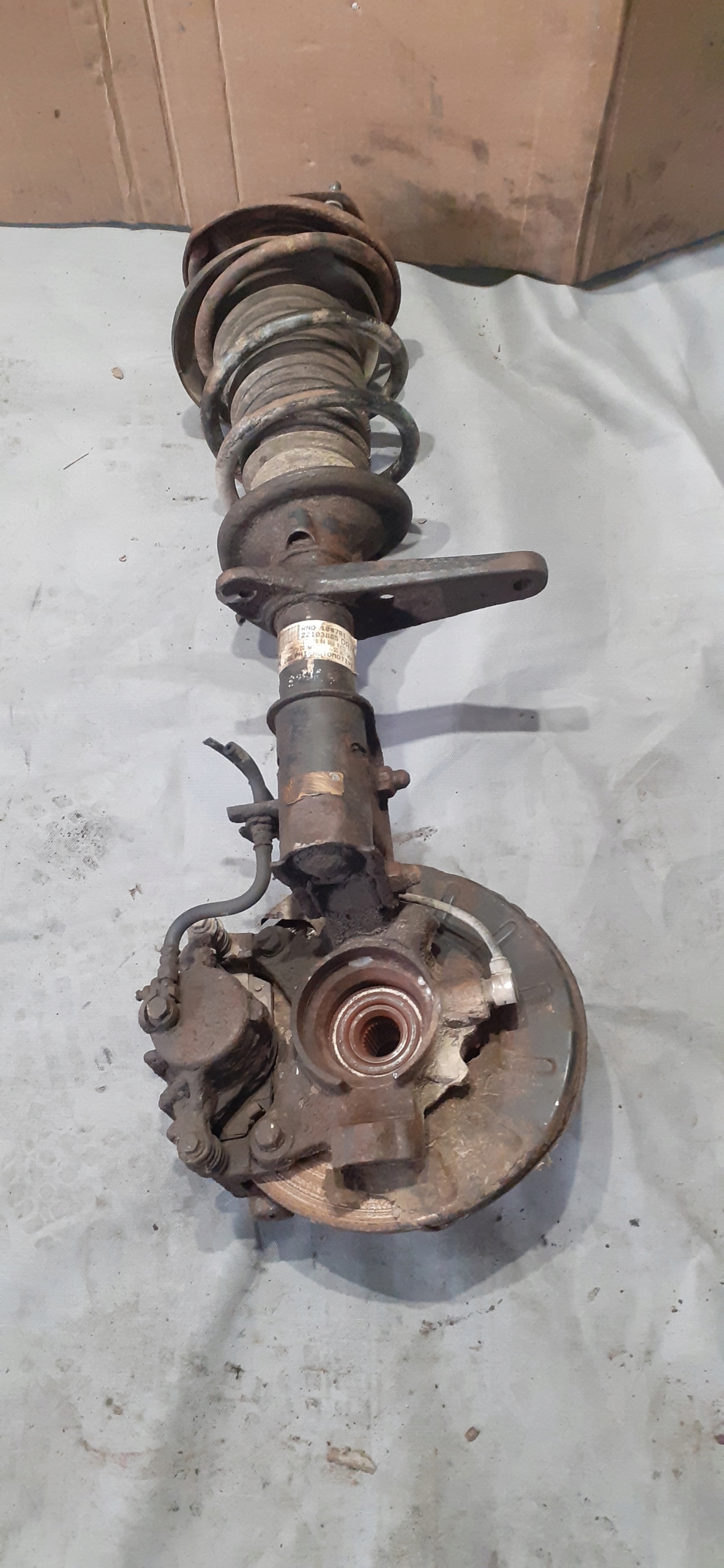 McPherson swing right front LAND ROVER FREELANDER and 2.0TD