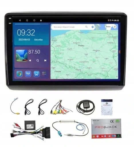 Rádio Navigácia Gps Fiat Ducato 2015-2023 Wifi Carplay Usb 4GB 64GB