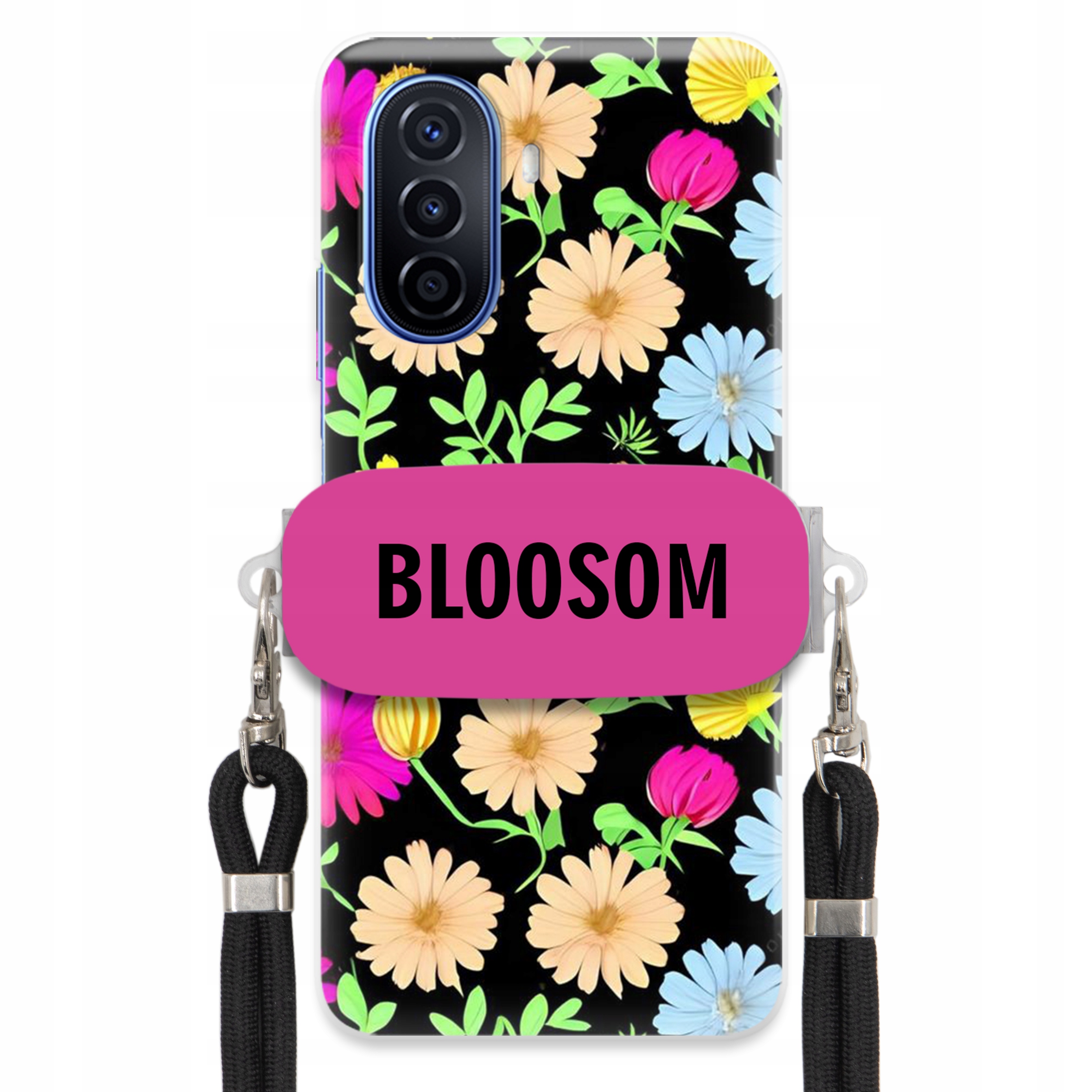 Puzdro Crossbody Pre Huawei Nova Y70 Puzdro Kvety Bloosom Flower