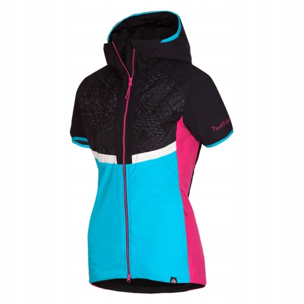 Dámská skialpová vesta Northfinder Bartkova black/blue 21375/XS