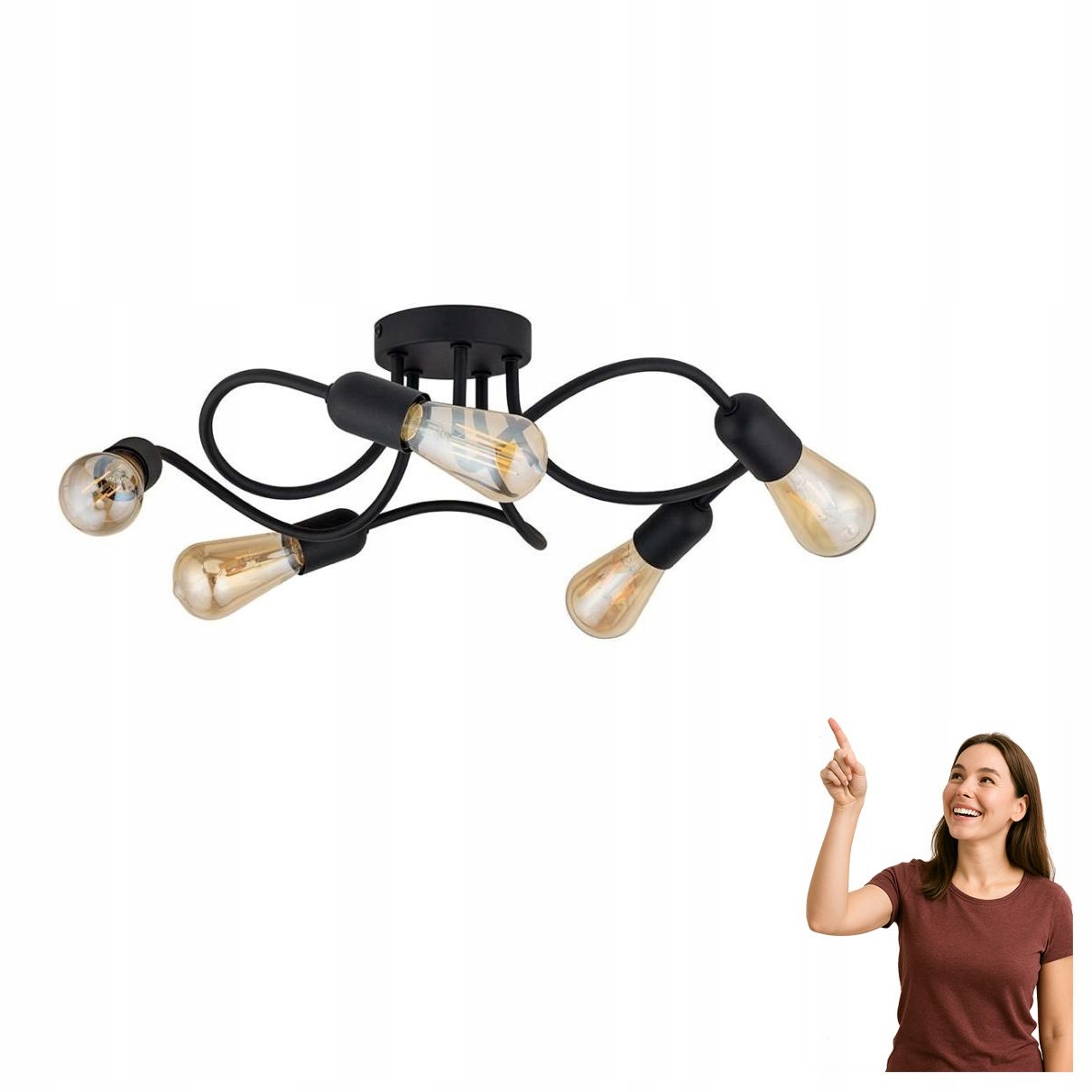 Stropná lampa Wave 4408 Tk Lighting