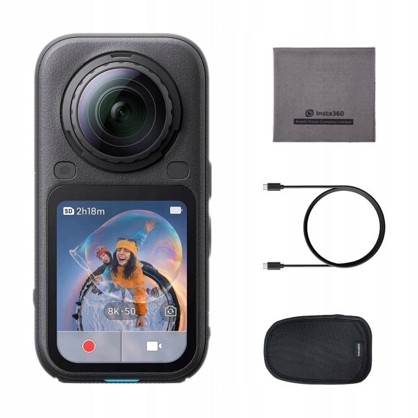 Sférická sportovní kamera 360 Insta360 X6 (standardní sada)