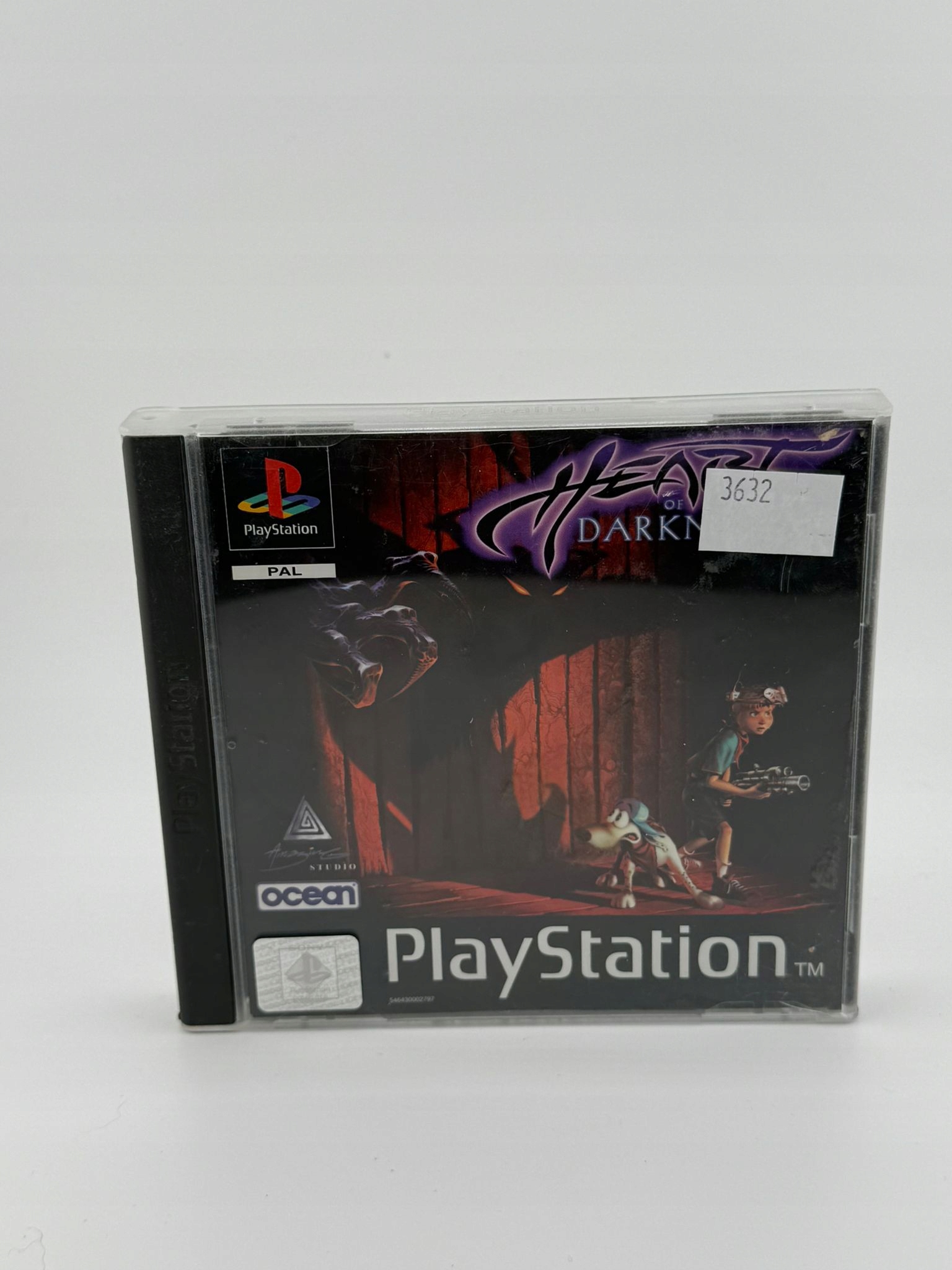 HEART OF DARKNESS 3XA PSX PS1 PlayStation (PSX) pudełkowa