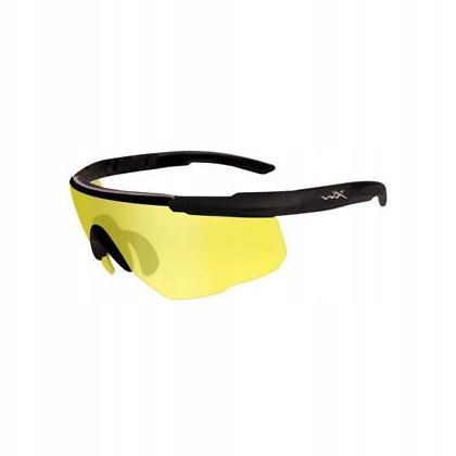 Okulary WileyX Saber Adv. Yellow Lens300 Matte Black Frame w/Bag
