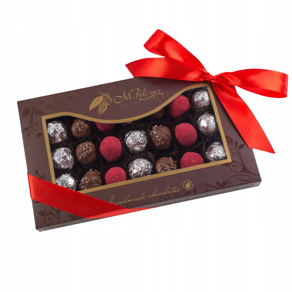 Trufle Marc de Champagne karmelowe gianduja 21szt