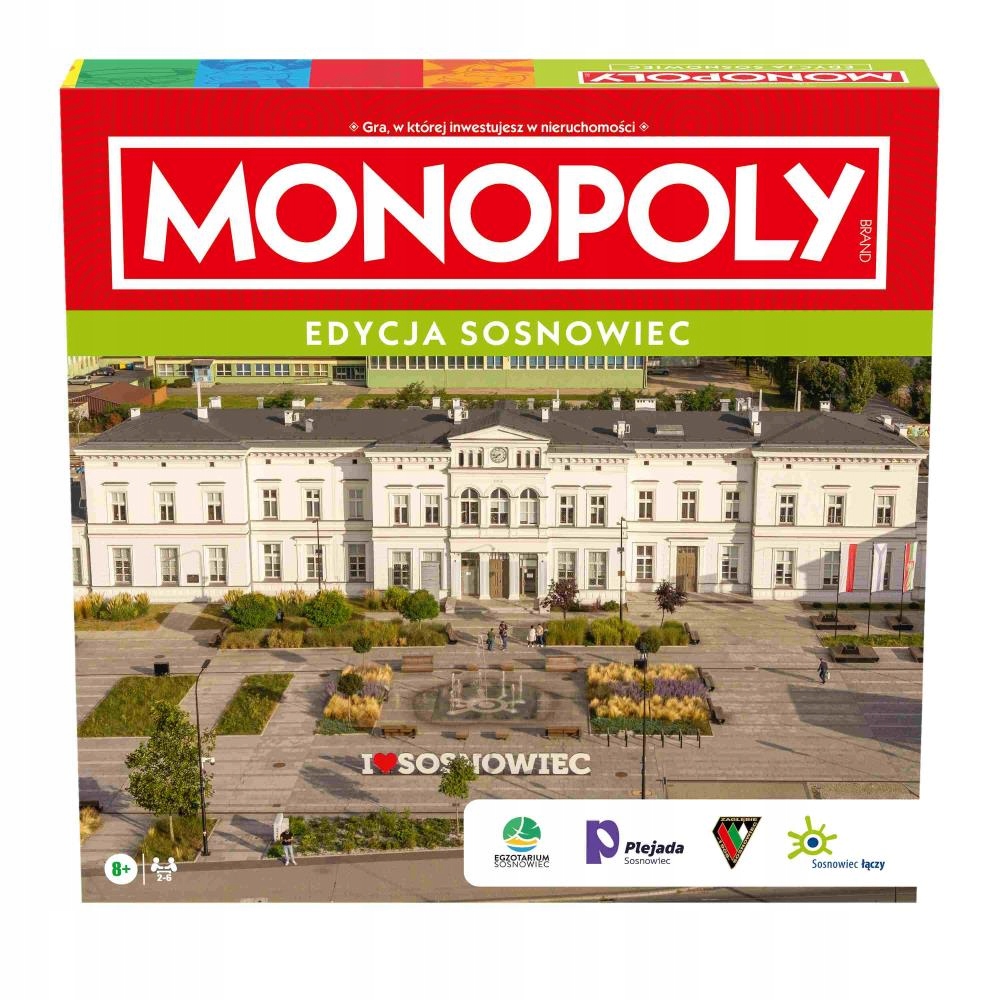 Gra Monopoly Sosnowiec Edycja Miejska