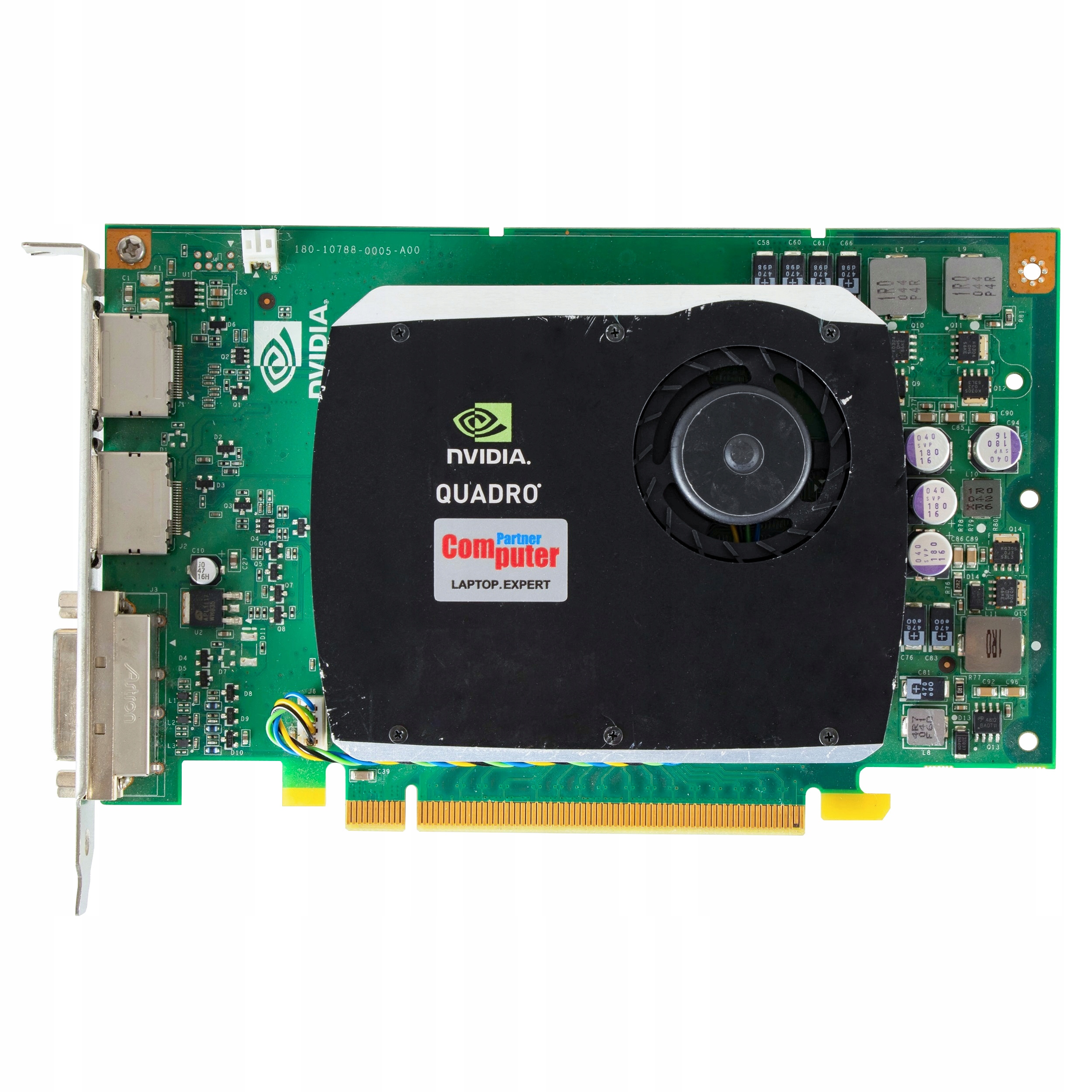 NVIDIA QUADRO FX580 512MB PCIe x16 2xDP DVI HIGH PROFILE